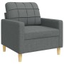 Juego de sofás con cojines 3 piezas tela gris oscuro von , Sofas - Ref: Foro24-3278304, Preis: 634,86 €, Rabatt: %
