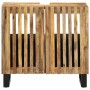 Armario de lavabo para baño madera maciza de mango 62x34x58 cm by , Bathroom furniture - Ref: Foro24-377529, Price: 131,14 €,...