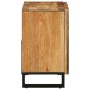 Armario de lavabo para baño madera maciza de mango 62x34x58 cm by , Bathroom furniture - Ref: Foro24-377529, Price: 131,14 €,...