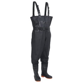 Vadeador de pecho con botas y cinturón negro talla 38 von , Wathosen zum Jagen und Angeln - Ref: Foro24-4016999, Preis: 34,68...