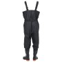 Vadeador de pecho con botas y cinturón negro talla 44 von , Wathosen zum Jagen und Angeln - Ref: Foro24-4017005, Preis: 36,89...