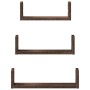 Estante de pared 3 unidades madera de ingeniería roble marrón von , Regale und Regale - Ref: Foro24-853314, Preis: 20,01 €, R...