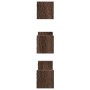 Estante de pared 3 unidades madera de ingeniería roble marrón von , Regale und Regale - Ref: Foro24-853314, Preis: 20,01 €, R...