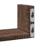 Estante de pared 3 unidades madera de ingeniería roble marrón von , Regale und Regale - Ref: Foro24-853314, Preis: 20,01 €, R...