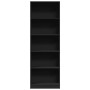Estantería de madera de ingeniería negra 60x24x176 cm by , Bookcases and shelves - Ref: Foro24-857822, Price: 80,03 €, Discou...