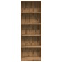 Estantería de madera de ingeniería roble artesanal 60x24x176 cm by , Bookcases and shelves - Ref: Foro24-857829, Price: 76,82...