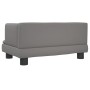Sofá para niños de cuero sintético gris 60x40x30 cm von , Baby- und Kleinkindmöbel - Ref: Foro24-3196327, Preis: 68,50 €, Rab...