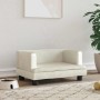 Cama para perros de terciopelo crema 60x40x30 cm von , Betten für Hunde - Ref: Foro24-171912, Preis: 57,62 €, Rabatt: %