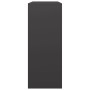 Leñero de acero negro 100x40x100 cm von , Brennholztaschen und -halter - Ref: Foro24-850968, Preis: 131,48 €, Rabatt: %