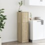 Armario botiquín madera de ingeniería roble Sonoma 30x41x118 cm von , Schließfächer und Lagerschränke - Ref: Foro24-855162, P...