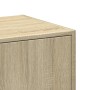 Armario botiquín madera de ingeniería roble Sonoma 30x41x118 cm von , Schließfächer und Lagerschränke - Ref: Foro24-855162, P...