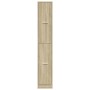 Armario botiquín madera ingeniería roble Sonoma 30x41x174,5 cm von , Schließfächer und Lagerschränke - Ref: Foro24-3309629, P...