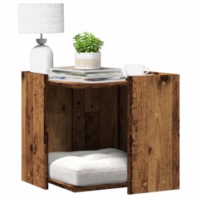 Mueble arenero de gatos madera ingeniería envejecida 53x53x51cm von , Katzenmöbel - Ref: Foro24-857758, Preis: 56,07 €, Rabat...