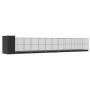 Pajarera con extensión acero plateado 1244x203x216 cm by , Feet and bird cages - Ref: Foro24-3214262, Price: 1,00 €, Discount: %