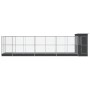 Pajarera con extensión acero plateado 830x203x216 cm von , Füße und Vogelkäfige - Ref: Foro24-3214260, Preis: 1,00 €, Rabatt: %