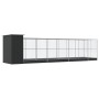 Pajarera con extensión acero plateado 830x203x216 cm von , Füße und Vogelkäfige - Ref: Foro24-3214260, Preis: 1,00 €, Rabatt: %