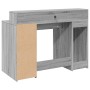 Escritorio con LED madera ingeniería gris sonoma 120x55x91 cm von , Schreibtische - Ref: Foro24-3309416, Preis: 203,66 €, Rab...