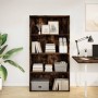 Estantería madera de ingeniería roble ahumado 80x30x152 cm de , Librerías y estanterías - Ref: Foro24-857944, Precio: 63,14 €...