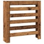 Cubierta de radiador madera color envejecido 78x20x82 cm von , Zubehör für Heizkörper - Ref: Foro24-852688, Preis: 51,99 €, R...