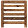 Cubierta de radiador madera color envejecido 78x20x82 cm von , Zubehör für Heizkörper - Ref: Foro24-852688, Preis: 51,99 €, R...