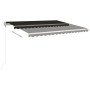 Toldo retráctil automático gris antracita 400x350 cm by vidaXL, Awnings - Ref: Foro24-3068989, Price: 426,97 €, Discount: %