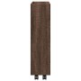 Carro de almacenaje estrecho 3 niveles madera marrón roble von , Küchen- und Speisewagen - Ref: Foro24-855247, Preis: 50,47 €...