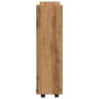 Carro de almacenaje estrecho 3 niveles madera roble artisian von , Küchen- und Speisewagen - Ref: Foro24-855258, Preis: 58,55...