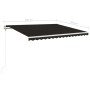 Toldo retráctil automático gris antracita 400x350 cm by vidaXL, Awnings - Ref: Foro24-3068989, Price: 426,97 €, Discount: %