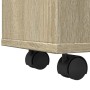 Armario de baño estrecho con ruedas madera roble Sonoma by , Lockers and storage cabinets - Ref: Foro24-855270, Price: 112,82...
