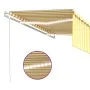 Automatic awning LED blinds wind sensor 4.5x3m by vidaXL, Awnings - Ref: Foro24-3069333, Price: 645,83 €, Discount: %
