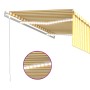 Toldo automático persiana LED sensor de viento 4,5x3m de vidaXL, Toldos - Ref: Foro24-3069333, Precio: 620,09 €, Descuento: %
