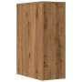 Armario de baño estrecho con ruedas madera roble artisian by , Lockers and storage cabinets - Ref: Foro24-855285, Price: 76,3...
