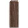 Separador de ambientes madera marrón roble 100x33x94,5 cm de , Librerías y estanterías - Ref: Foro24-3309480, Precio: 78,42 €