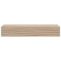 Estantes flotantes 2 uds madera de ingeniería 23x23,5x4 cm by , Shelves and shelves - Ref: Foro24-4010680, Price: 16,76 €, Di...