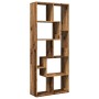 Librería divisora madera ingeniería envejecida 67x25x161,5 cm by , Bookcases and shelves - Ref: Foro24-858082, Price: 89,23 €...