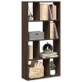 Estantería de madera de ingeniería marrón roble 60x20x120 cm by , Bookcases and shelves - Ref: Foro24-858153, Price: 74,68 €,...