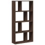 Estantería de madera de ingeniería marrón roble 60x20x120 cm by , Bookcases and shelves - Ref: Foro24-858153, Price: 74,68 €,...