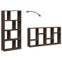 Estantería de madera de ingeniería marrón roble 60x20x120 cm by , Bookcases and shelves - Ref: Foro24-858153, Price: 74,68 €,...
