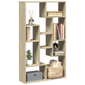 Estantería de madera de ingeniería roble Sonoma 72x20x120 cm