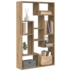 Estantería de madera de ingeniería roble artisian 72x20x120 cm by , Bookcases and shelves - Ref: Foro24-858164, Price: 78,57 ...
