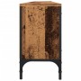 Mueble TV con cajón madera ingeniería envejecida 200x25x44 cm by , TV Furniture - Ref: Foro24-857696, Price: 129,19 €, Discou...