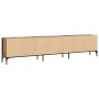 Mueble TV con cajón madera ingeniería envejecida 200x25x44 cm by , TV Furniture - Ref: Foro24-857696, Price: 129,19 €, Discou...