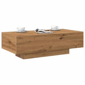 Mesa de centro madera ingeniería roble artisan 100x49,5x31 cm by , Coffee table - Ref: Foro24-856405, Price: 72,70 €, Discoun...