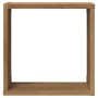 Estantes cubo de pared 4 uds madera roble artisan 30x15x30 cm von , Regale und Regale - Ref: Foro24-856580, Preis: 43,84 €, R...