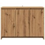 Aparador de madera de ingeniería roble artisan 102x33x75 cm von , Sideboards - Ref: Foro24-856781, Preis: 117,26 €, Rabatt: %