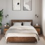 Mesitas de noche 2 uds madera roble artisan 34x35,5x50 cm de , Mesitas de noche - Ref: Foro24-857261, Precio: 120,09 €, Descu...