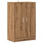 Mueble zapatero madera ingeniería roble artisan 60x35x92 cm by , Shoe racks and shoe organizers - Ref: Foro24-856699, Price: ...