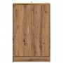 Mueble zapatero madera ingeniería roble artisan 60x35x92 cm by , Shoe racks and shoe organizers - Ref: Foro24-856699, Price: ...