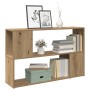 Estantería madera de ingeniería roble artisan 100x24x63 cm