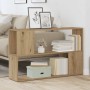 Estantería madera de ingeniería roble artisan 100x24x63 cm